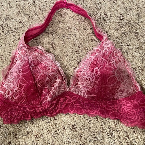 Free Press Halter Bra Pink Small - Picture 1 of 3